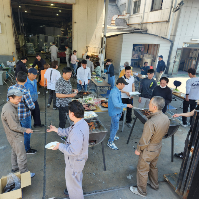 社内BBQ